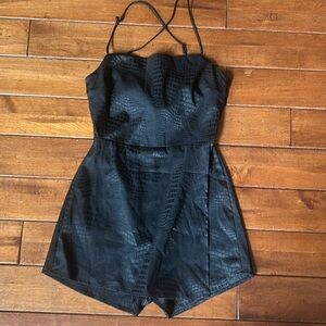 NWT Garage Black Romper